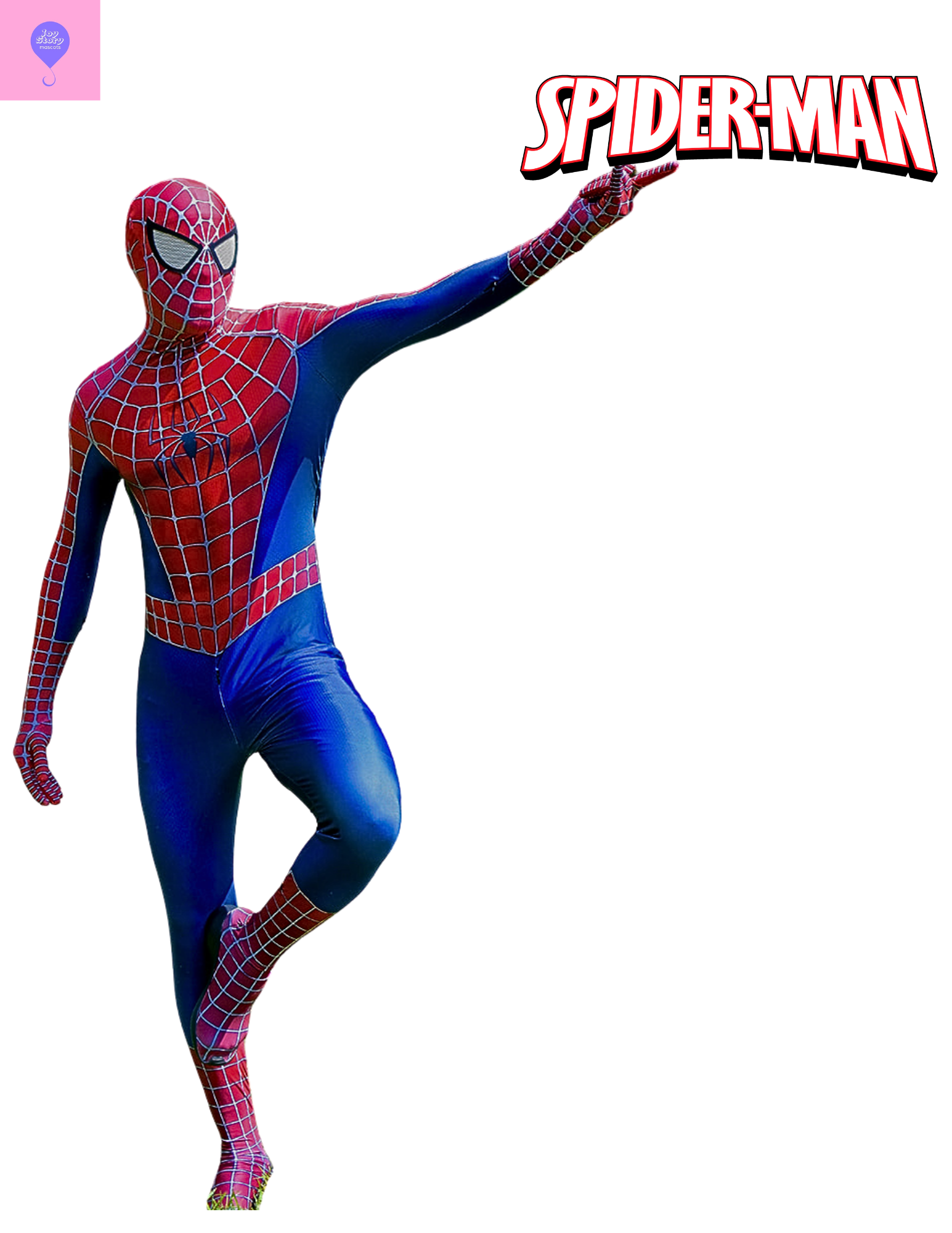 Spiderman look-alike